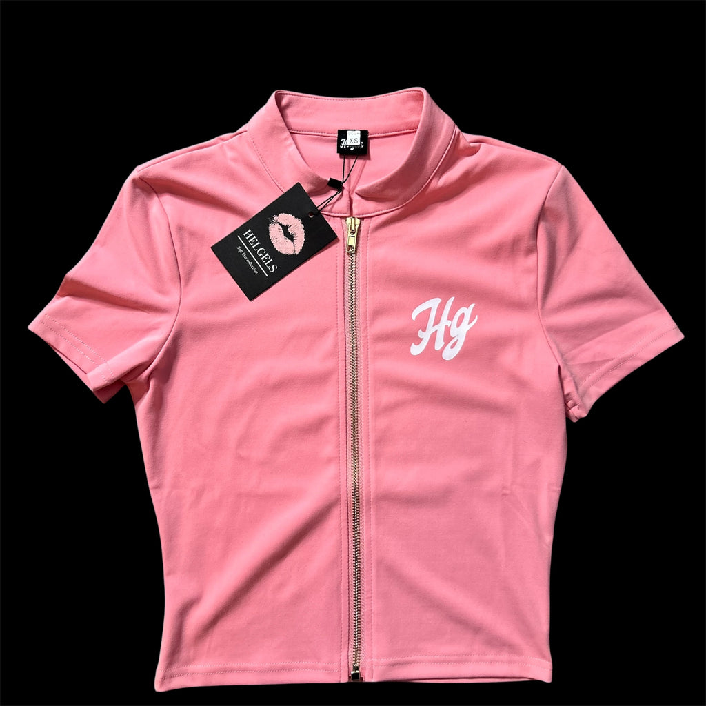 Soft Kiss Zip-Up Top