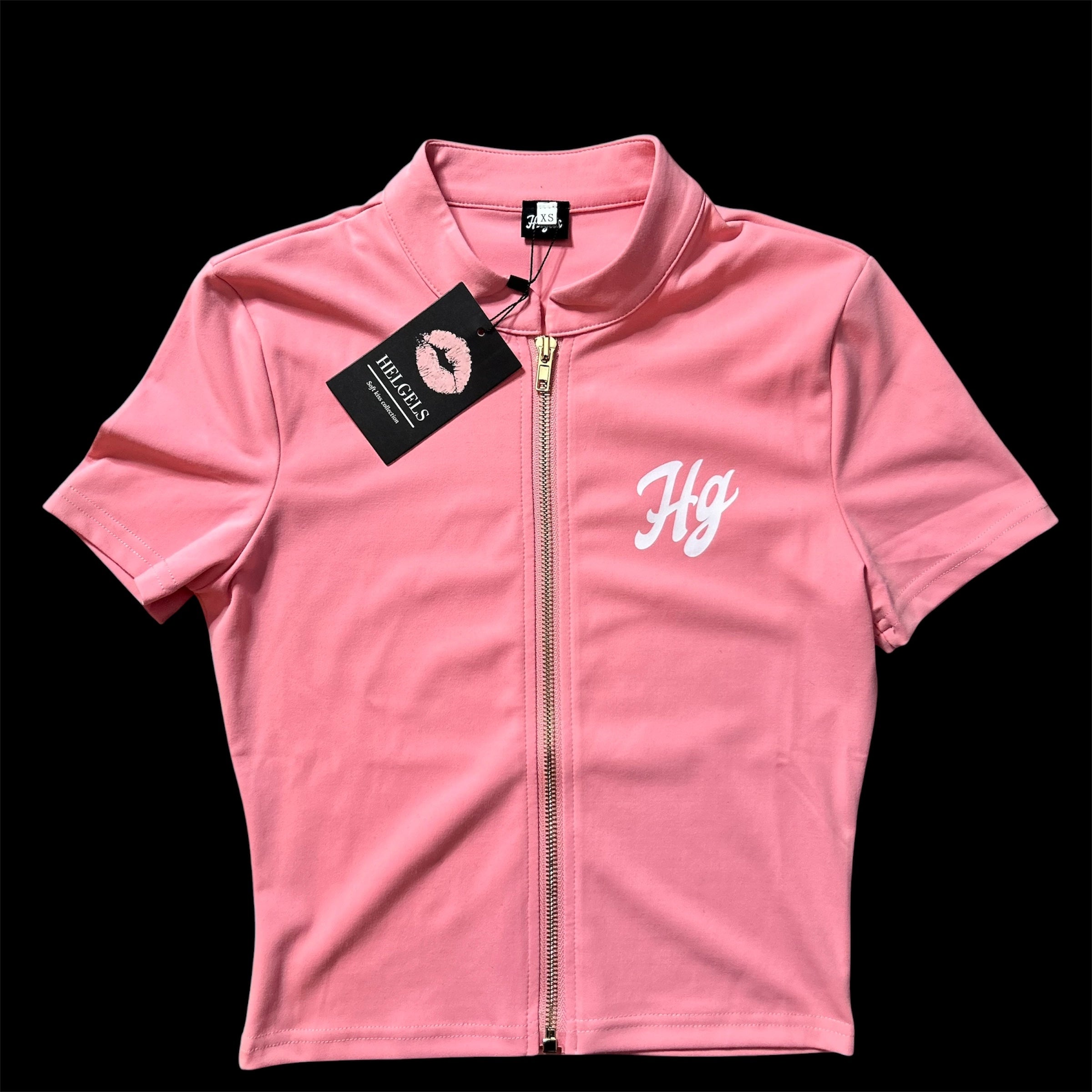 Soft Kiss Zip-Up Top